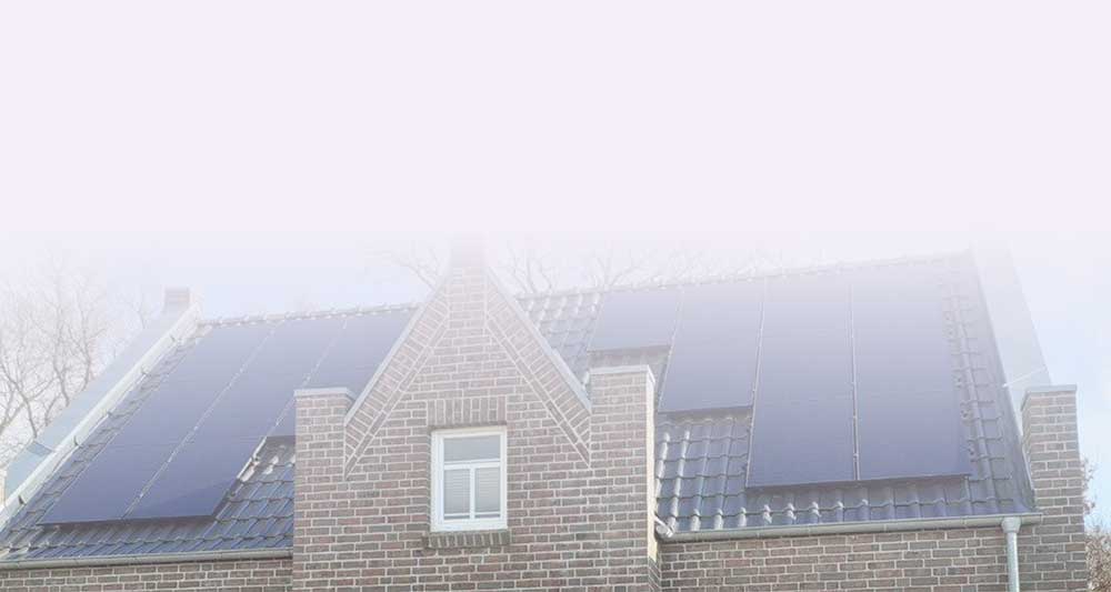 Noordtec Photovoltaikanlage auf Einfamilienhaus