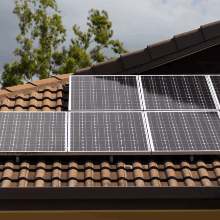 Energiegewinnung am Abend